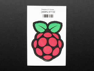 Sticker of a raspberry 