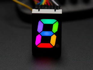 RGB 7-Segment Digit with each segment a different color