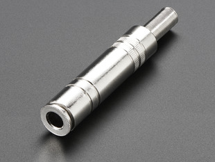 1/4" (6.35mm) DIY Stereo In-Line Jack