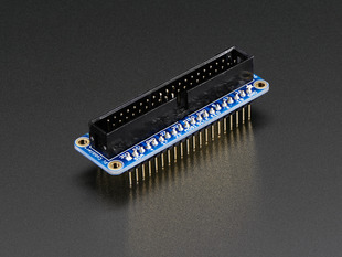 Angled shot of Adafruit Pi Cobbler.