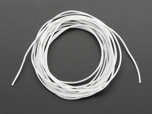 Silicone Cover Stranded-Core Wire - 2m 30AWG White