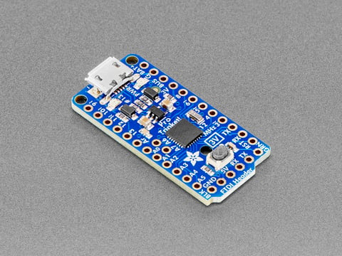 Angled Shot of the Adafruit Pro Trinket - 3V 12MHz.