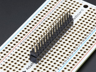 32 Pin IDC Breakout Helper Soldered into perma-proto