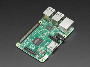 Angled shot of Raspberry Pi 2 Model B