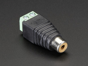 RCA Female Jack Terminal Block adapter