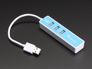 USB 2.0 WiFi Hub with 3 USB Ports