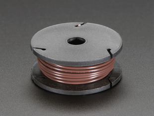 Small spool of brown wire