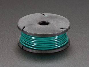 Small spool of green wire