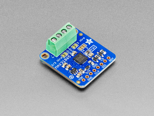 Angled Shot of a Adafruit PT100 RTD Temperature Sensor Amplifier.