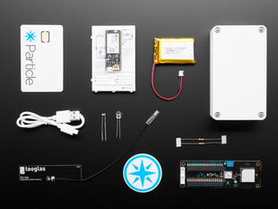 Top view of assorted electronics.