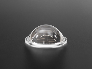 40mm Diameter Convex Glass Lens with Edge