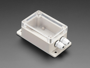 Flanged Weatherproof Enclosure With PG-7 Cable Glands