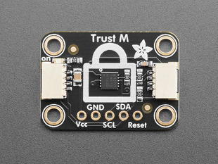 Overhead shot of black, rectangular security breakout board.