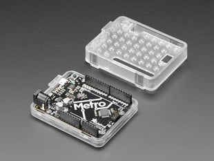 Plastic Translucent Enclosure for Metro or Arduino with Metro installed