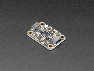 Angled shot of Adafruit I2C Memory Breakout Board.