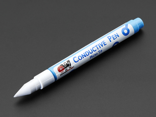 open Conductive Silver Ink Pen with Micro Tip