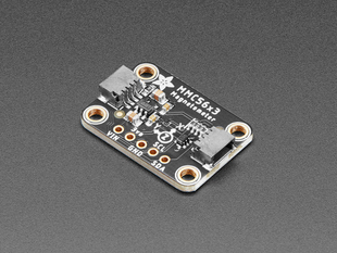 Angled shot of magnetometer breakout.