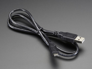 USB cable - USB A to Micro-B - 3 foot long