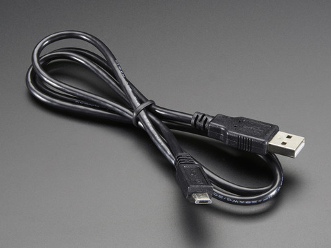 USB cable - USB A to Micro-B - 3 foot long