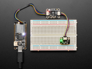 Demo Shot of the Adafruit Qwiic / Stemma QT Breakout,