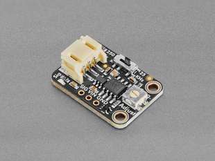 Angled Shot of the Adafruit PWM Output STEMMA - 1.4K~25 KHz or 1.4~250 Hz - STEMMA JST PH 2mm.