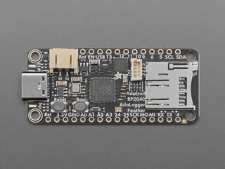 Video of microcontroller with and without microSD memory card.