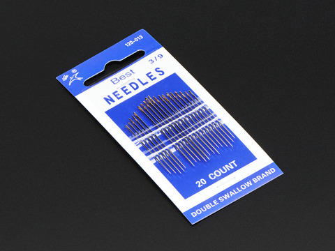 Needle set - 3/9 sizes - 20 needles