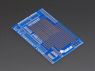 Angled shot of Adafruit Prototyping Pi Plate