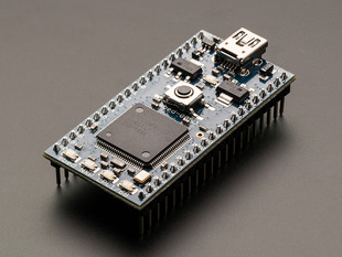 Angle shot of mbed LPC1768 development board